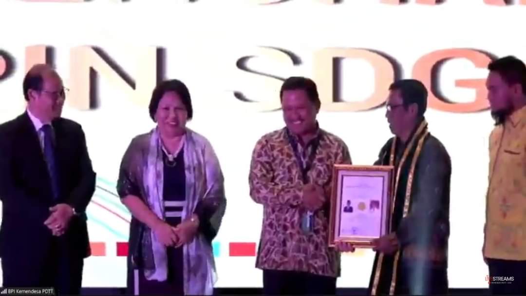 Desa Parit Kebumen Rupat Juara II Nasional Capaian SDGs Desa, Bupati Kasmarni Berikan Ucapan Selamat